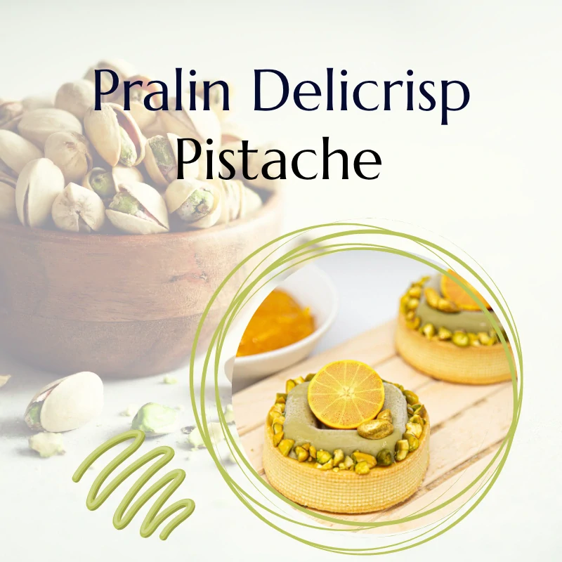 Praline Delicrisp Pistácia 5kg