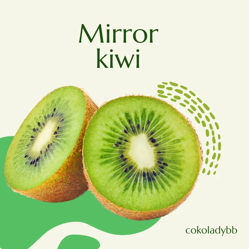 Mirror Kiwi 3 kg - zrkadlová poleva