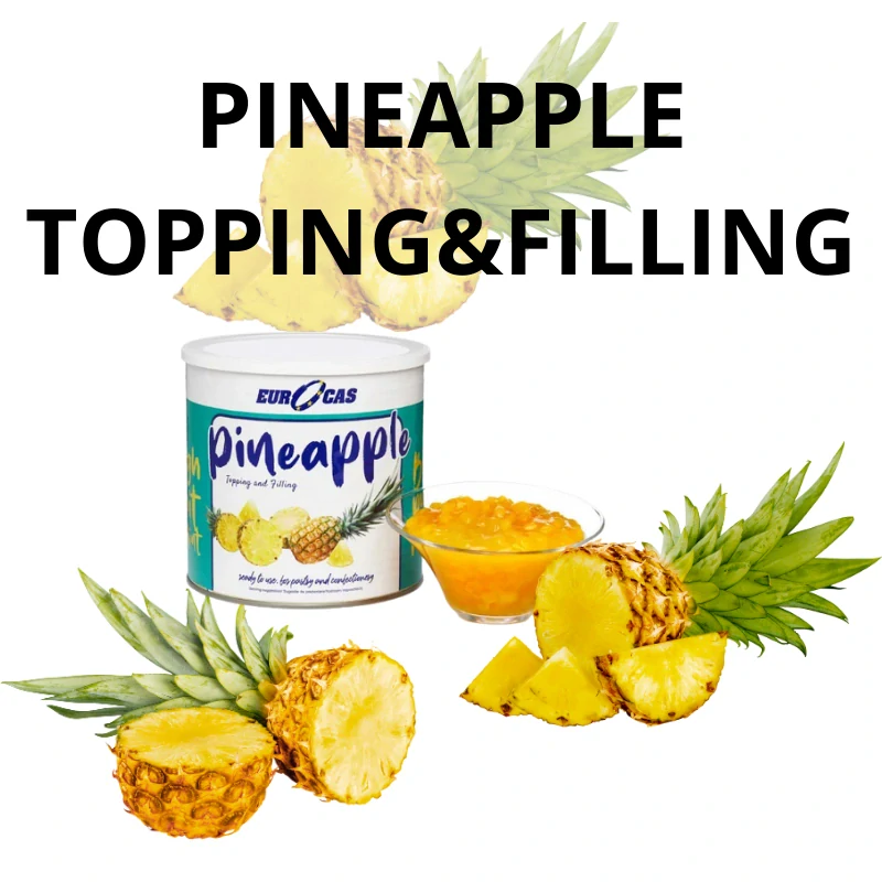 Fruit Topping&filling Pineapple 60%, 2,6kg - ananás