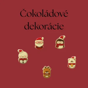 Dekor Vianočné postavičky 120ks