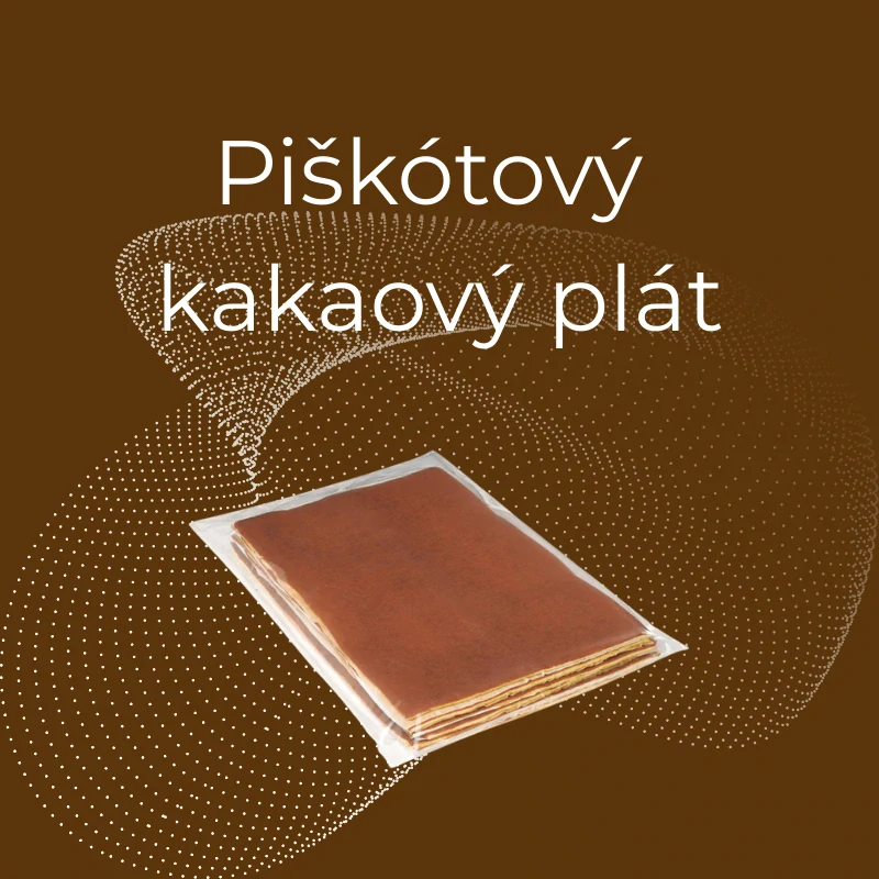 Piškótové pláty kakaové