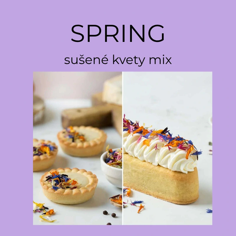 Sušeném kvety SPRING MIX 4g