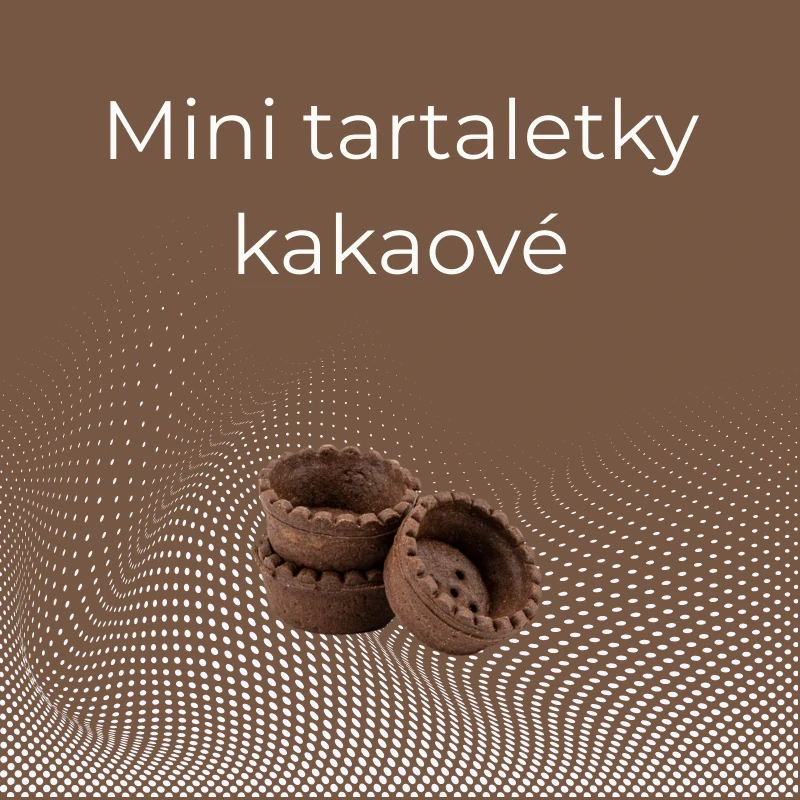 EC Mini tartaletky kakaové pr.44mm / 2,45kg