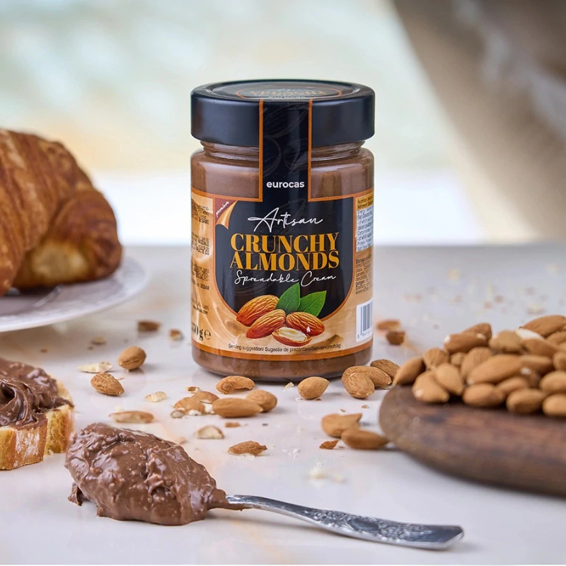 Artisan Almond Chrunchy 350g - mandľový kréms kúskami mandlí