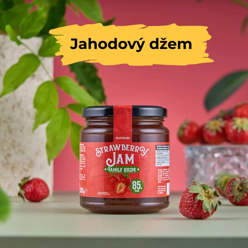 Strawberry Jam 350g - jahodová