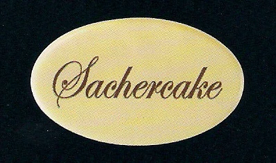 Čokoládové dekorácie - Sachercake  390ks