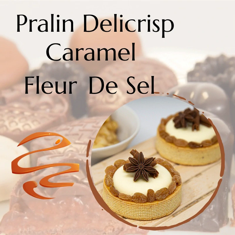 Praline Delicrisp Caramel Fleur De Sel 5kg