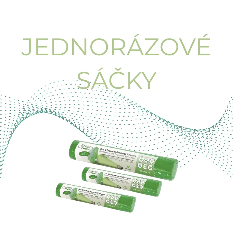 Jednorázové vrecká zelené 
