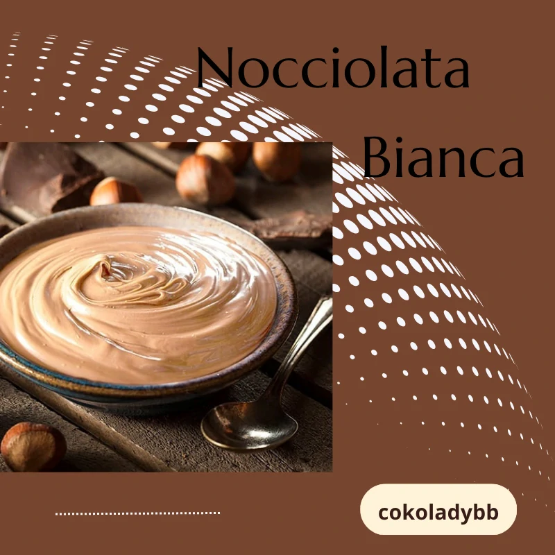  Nocciolata Bianca  5kg - krém s  lieskovými  orieškami