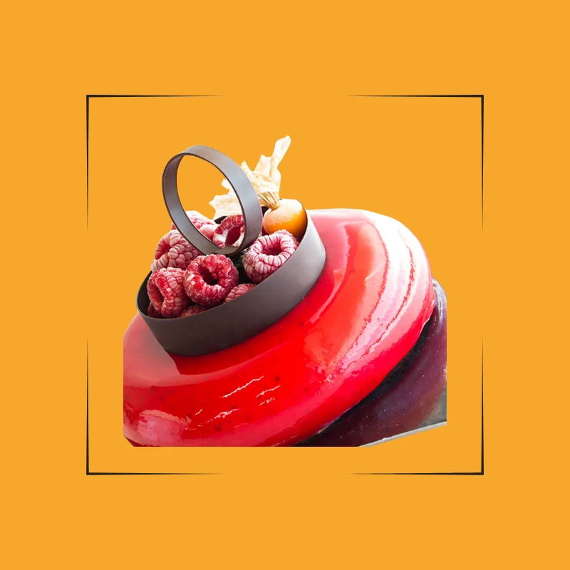 Mirror Raspberry 3 kg - zrkadlová poleva malina