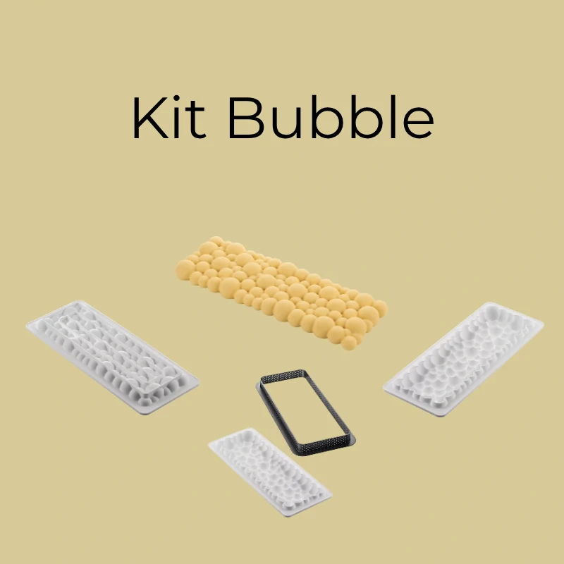 KIT TARTE RING BUBBLE  265x105mm - set