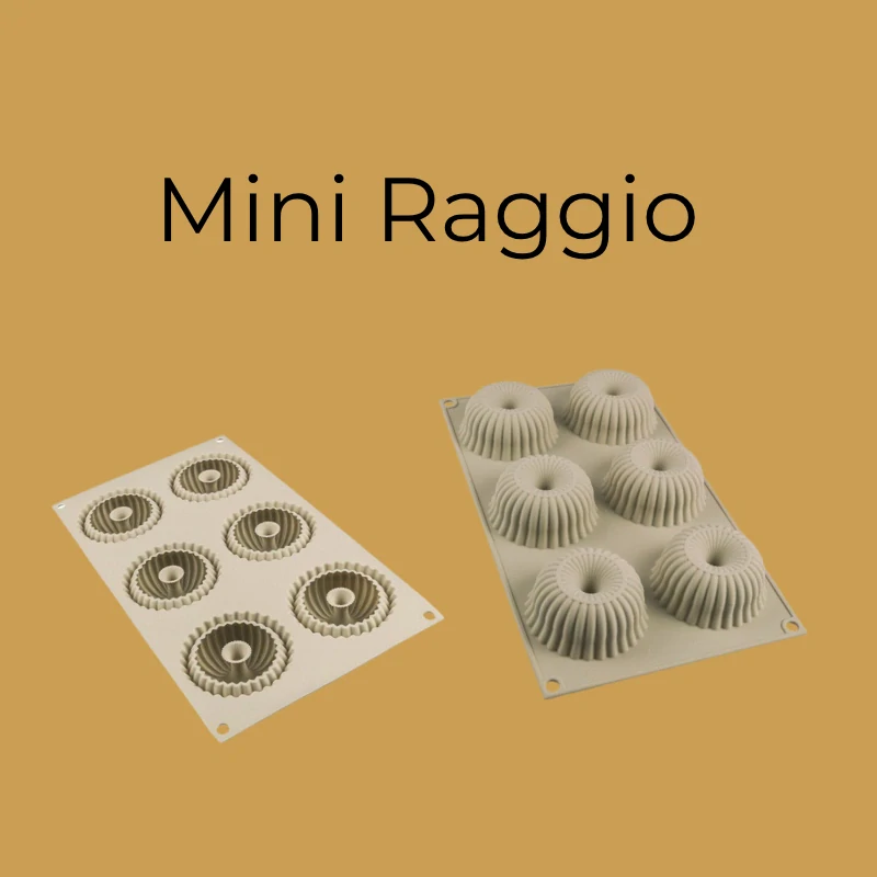 Mini Raggio - silikónová forma