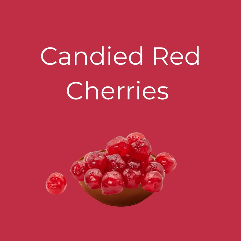 Candied Red Cherries 1kg 