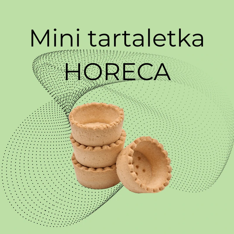 EC Mini tartaletky HORECA 44mm / 2,5kg