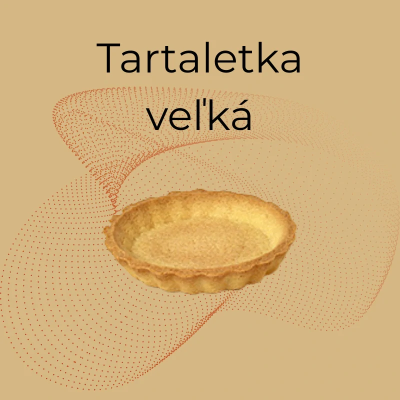 Tartaletky veľké, pr. 8,5 cm - len osobný obder