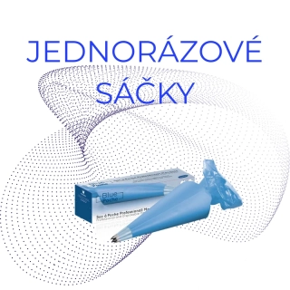 Jednorázové vrecká  modré 