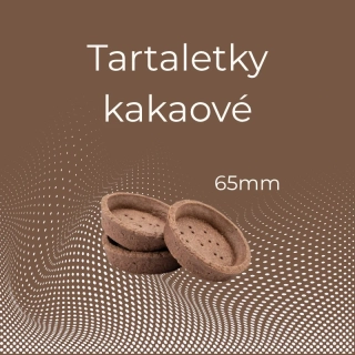 BHB Kakaové maslové  tartaletky 65mm 90k - s blister