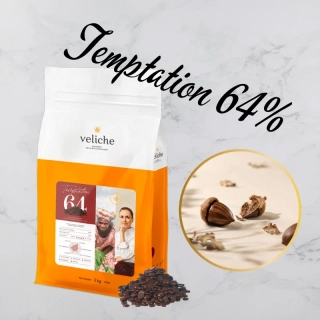 Temptation 64% 5kg - horká čokoláda