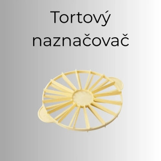 Plastový naznačovač na torty