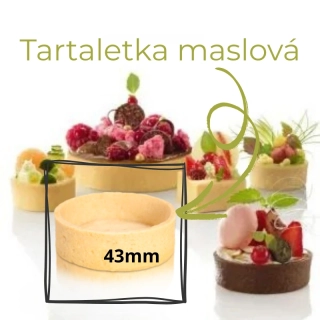 BHB Tartaletky maslové pr.43mm /24ks