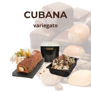 Cubana 6kg - variegáto s lieskovými orieškami, kávou a kakaom