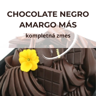 Chocolate Negro Amargo Más 1,6kg - kompletná zmes