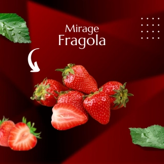 Mirage Fragola 5kg - zrkadlová poleva jahoda