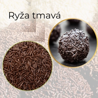 Codetta Fondente - čokoládová dekoračná ryža 