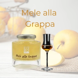 Mele Alla Grappa - jablkový krém s grappou