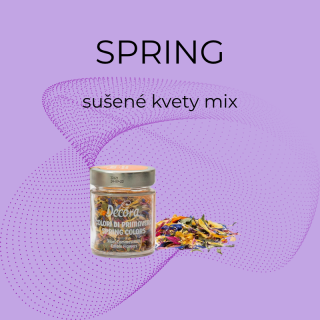 Sušeném kvety SPRING MIX 4g