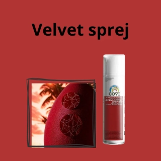 Velvet sprej červený 250ml - Rosso Intenso Deep Red