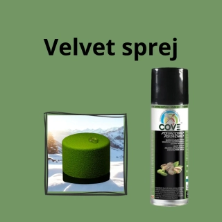 Velvet sprej pistáciový 200ml