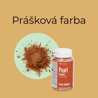 Prášková farba Bronzová 25g