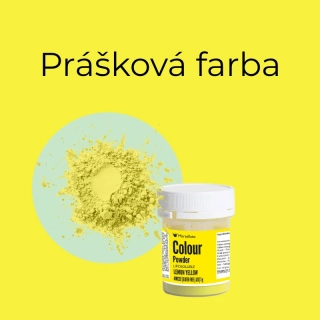 Prášková farba Žltá v tukoch rozpustná 5g