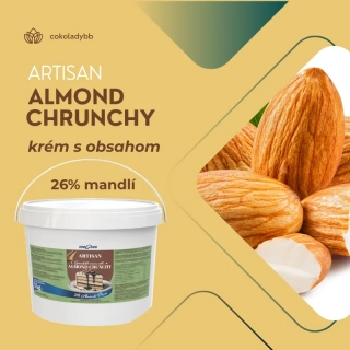 Artisan Almond 3kg - mandľový kréms kúskami mandlí