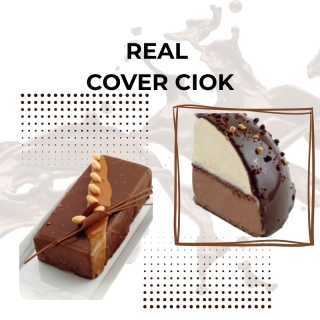 Real cover ciok 3kg - zrkadlová poleva čokoládová