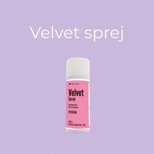 Velvet sprej Fuchsia 400ml