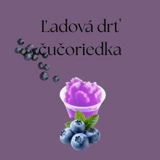 A Ľadová drť Čučoriedka 0,75kg