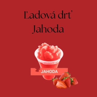 A Ľadová drť Jahoda 0,75kg