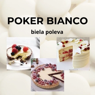 Poker Biancko 1kg - biela poleva