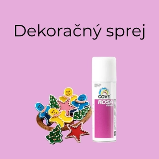 Dekoračný sprej Pink - ružový