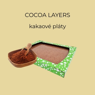 EC Cocoa cake layers - kakaové pláty