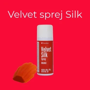 Velvet Silk Spray Red 400ml - červený