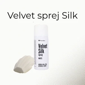 Velvet Silk Spray White 400ml - biely