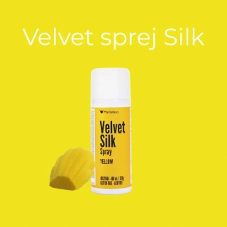 Velvet Silk Spray Yellow 400ml - žltý