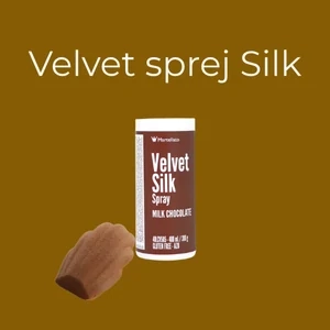 Velvet Silk Spray Milk Chocolate 400ml - mliečna čokoláda
