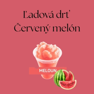A Ľadová drť Červený melón 750g