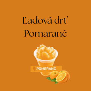 A ľadová drť pomaranč 750g