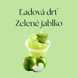 A Ľadová drť Zelené jablko 750g