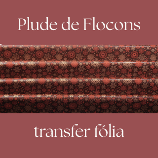 Transfre fólie  Pluide De Flocons 40x25cm
